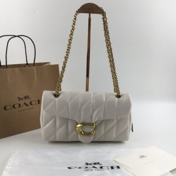 Coach Handbags - PristineCoachWhiteFashionBag